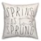 Spring Sprung Bun Pillow 2 18" x 18" Throw Pillow